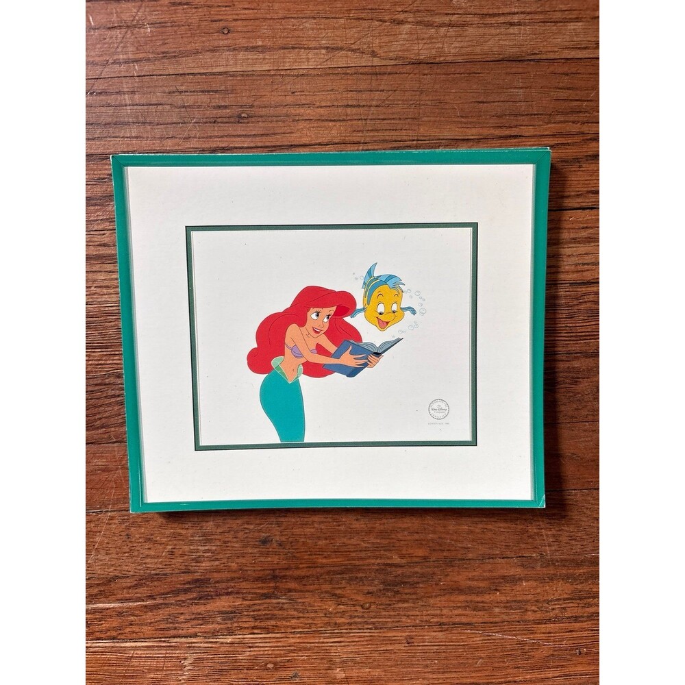 17 Disney Art Editions Post Card The Little Mermaid "Storytime with Ariel" New